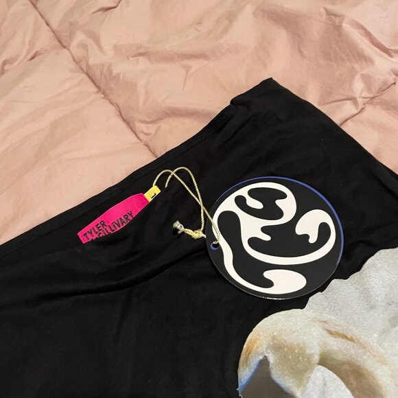 Tyler McGillivary Swan Mini Dress Size Large (runs very small) - Picture 3 of 6